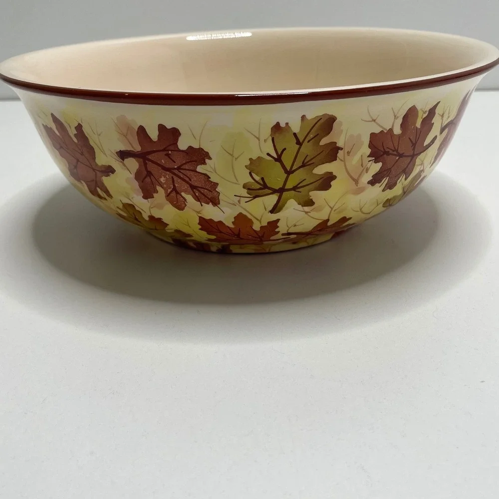 Pier 1 stoneware serving